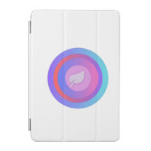 Estojo de iPad Abstrato de Folha Geométrica Vibran