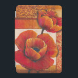 Capa Para iPad Mini Flores de Papoila no Fundo de Tom e Laranja<br><div class="desc">Quase se pode sentir a textura das pétalas nestas flores de papoila pintadas por Tim O'Toole. Eles se misturam perfeitamente com o fundo bronzeado e laranja,  criando uma visão poética esplêndida. Comprar para sua casa ou dê como presente!</div>