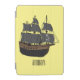 Capa Para iPad Mini Ilustração de desenho animado de navio pirata (Frente)
