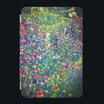 Capa Para iPad Mini Jardim Italiano Gustav Klimt<br><div class="desc">capa de ipad com a pintura petrolífera de Gustav Klimt,  Paisagem do Jardim Italiano (1913). Um belo jardim de flores coloridas: vermelho,  branco,  rosa,  roxo. Um presente de excelente para fãs de Arte Nouveau e de Arte Austríaca.</div>