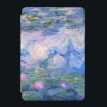 Capa Para iPad Mini Lírios de água<br><div class="desc">Os lírios de água são umas séries sobre de 200 pinturas a óleo por Claude Monet impressionista francês. Esta pintura,  terminada em 1919,  caracteriza máscaras do azul e do rosa.</div>