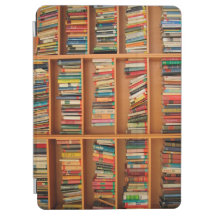 Livros na prateleira