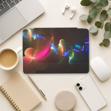 Mystical Rainbow Fractal Spring Spiral