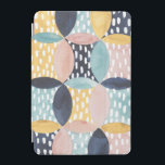 Capa Para iPad Mini Padrão do círculo abstrato<br><div class="desc">Padrão do círculo de abstrato. Grace Popp. ID da imagem: 150359D.</div>