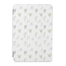 Padrão Floral Pastel – Impressão Botânica Elegante