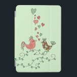 Capa Para iPad Mini Pássaros do Amor<br><div class="desc">Inspiração e feriados</div>