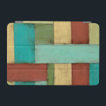 Capa Para iPad Mini Pintura Costeira Contempoary Multicolor<br><div class="desc">Aqua, verde, vermelho e amarelo se encontram em uma explosão de cor que lembra um padrão no baralho de praia. Prender esta pintura costeira contemporânea na sua parede pode levá-lo a tirar as férias que você tem tirado! Faz um presente de excelente para qualquer um que precise de uma fuga...</div>