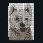 Capa Para iPad Mini Planície Terrier West Highland<br><div class="desc">Pets</div>