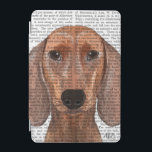 Capa Para iPad Mini Planilha de Ilustração de Dachshund<br><div class="desc">Pets</div>