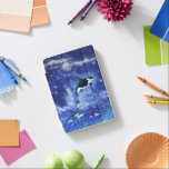 Capa Para iPad Mini Tampa de ar iPad de Lua Cheia Azul-Assassina<br><div class="desc">Baleias Assassinas em capas de ipad de Lua Azul</div>