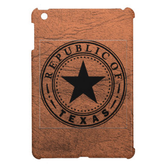 Capa Para iPad Mini Texas (república do selo de Texas)