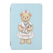 Urso de pelúcia enfermeira personalizado Nome pers