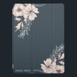Capa Para iPad Pro Cobrir inteligente Floral iPad do Creme Moderno<br><div class="desc">Nossa coleção moderna tem a pluma leve e o fundo do creme com botânicos estêncil. O layout moderno e a fonte serif traz a elegância nesta suíte. Envie convites que sejam impossíveis de resistir ou decorar sua casa e escritório com itens florais modernos. Muitas coisas para misturar e combinar nesta...</div>