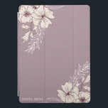 Capa Para iPad Pro Cobrir inteligente Floral iPad do Creme Moderno<br><div class="desc">Nossa coleção moderna tem a pluma leve e o fundo do creme com botânicos estêncil. O layout moderno e a fonte serif traz a elegância nesta suíte. Envie convites que sejam impossíveis de resistir ou decorar sua casa e escritório com itens florais modernos. Muitas coisas para misturar e combinar nesta...</div>