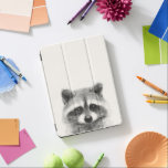 Capa Para iPad Pro Desenho do Lápis de Raccoon<br><div class="desc">Lápis de guaxinim desenhado por Victoria Borges</div>