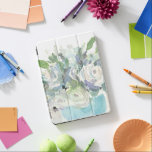 Capa Para iPad Pro Disposição de primavera - Buquê de Aquarela<br><div class="desc">Primavera nº II de Samuel Dixon. Possui um buquê de flores aquáticas em uma paleta de cores muito sujas.</div>