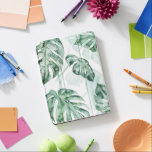 Capa Para iPad Pro Folha de divisão de palma tropical<br><div class="desc">"Split Leaf II" por Grace Popp. Apresenta uma paleta mudada de verde tropical.</div>