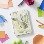 Capa Para iPad Pro Folhas de Batik<br><div class="desc">"Batik Leaves I" por June Erica Vess. Apresenta uma paleta colorida de folhas batik.</div>