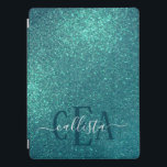 Capa Para iPad Pro Monograma de brilhante brilhante brilhante brilhan<br><div class="desc">Este design elegante e chic é perfeito para a na moda e moda da moda da moda. Ele apresenta um impressão de brilho azul brilhante impresso cintilante. É bonito, feminino, glamouroso e moderno. Basta personalizar esta design com seu próprio nome de família monograma personalizado e/ou inicial. ***NOTA DE DESIGN IMPORTANTE:...</div>