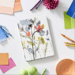 Capa Para iPad Pro Sobreposição de Flor - Flores e caules de Aquarela<br><div class="desc">Sobreposição Flor II por Jennifer Goldberger. Possui flores e caules em um estilo semelhante a aquarela.</div>