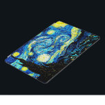 Capa Para iPad Pro Van Gogh - Noite Estrelada,<br><div class="desc">Starry Night,  famosa pintura de Vincent van Gogh.</div>