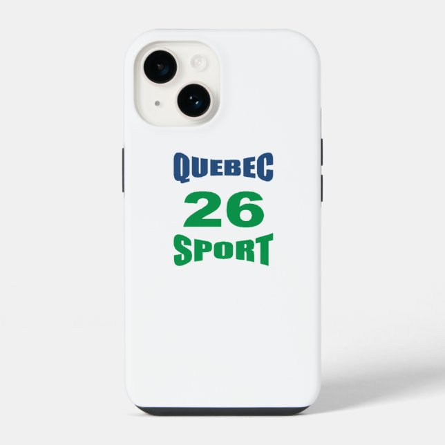 Capa para iPhone14 QUEBEC SPORT 26 (Verso)