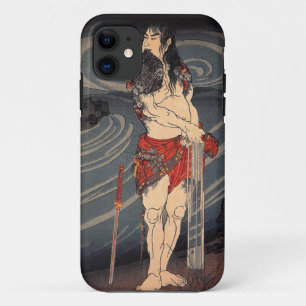 Capa Para iPhone 11 刺 青 男, 国 芳 a Cara da tatuagem, Kuniyoshi, Ukiyo-e