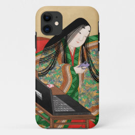 CAPA PARA iPhone 11 電脳世界いとわろす＿日本平安絵巻紫式部