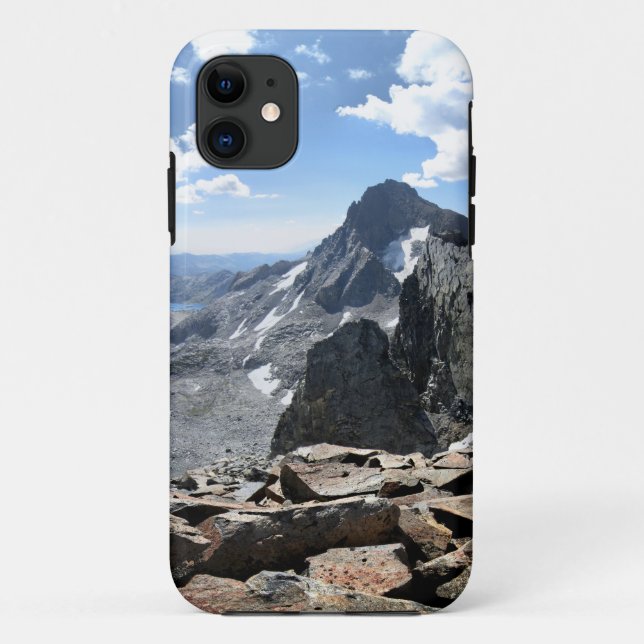 Capa Para iPhone 11 1000 Island Lake and Banner Peak do Mt Davis (Verso)