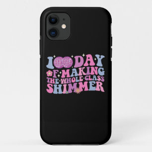 Capa Para iPhone 11 100 Dias Fazendo a Turma Toda Brilhar Disco