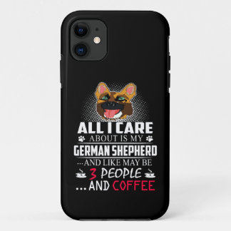Capa Para iPhone 11 14 Só Me Preocupo Com Meu German shepherd E Tipo