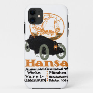 Capa Para iPhone 11 1914 Hansa Automóvel