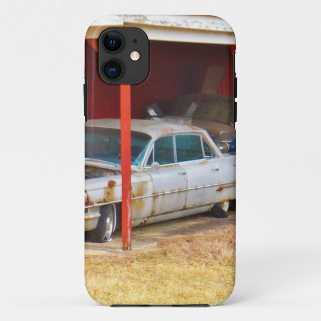 Capa Para iPhone 11 1963 Silver Sadan deville (Verso)