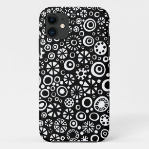Capa Para iPhone 11 210712 - Estojo de iPhone Preto e Branco