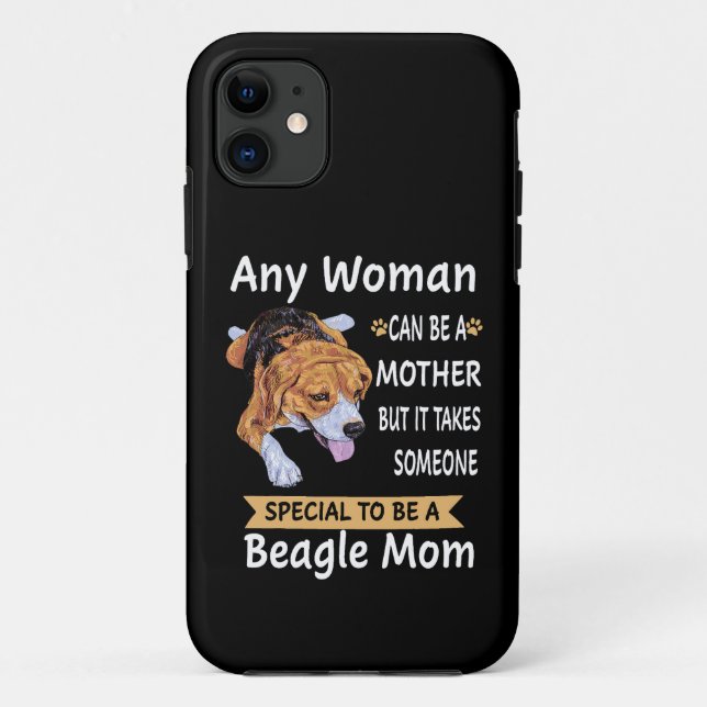 Capa Para iPhone 11 32 Especial Por Ser Uma Mãe de Beagle (Verso)