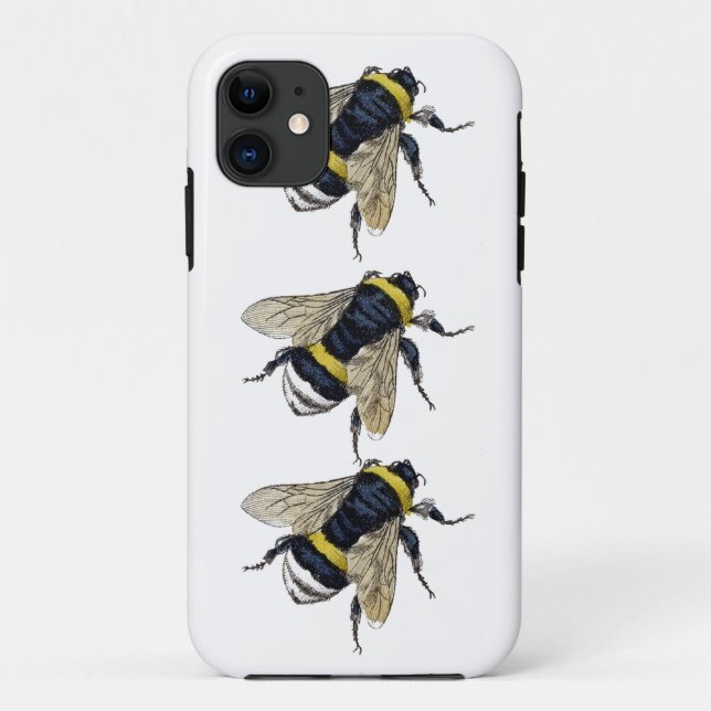 Capa Para iPhone 11 3 Bumble abelhas que andar seja design original do (Verso)