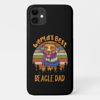 Capa Para iPhone 11 44 Melhor Pai de Beagle do Mundo
