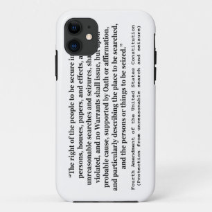 Capa Para iPhone 11 4o Alteração da constituição de Estados Unidos