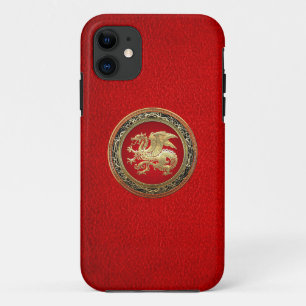 Capa Para iPhone 11 [600] Dragão islandês, Landvæ ttir [Dourado]