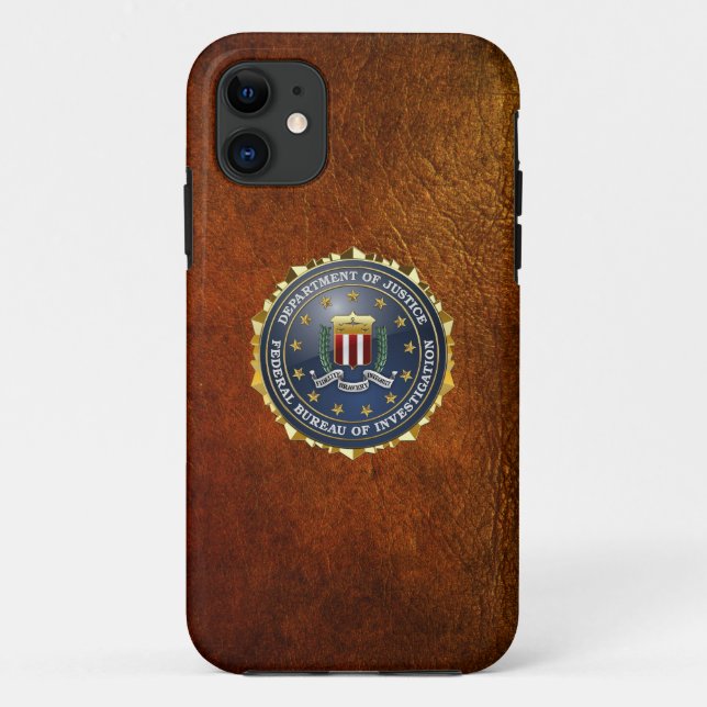 Capa Para iPhone 11 [600] Edição Especial do FBI (Verso)