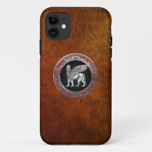 Capa Para iPhone 11 [600] Leão Assírio - Silver Lamaçu