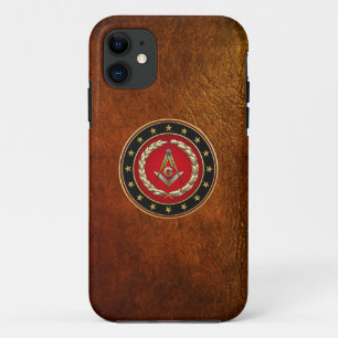 Capa Para iPhone 11 [600] Praça Masônica e bússolas [3º grau]