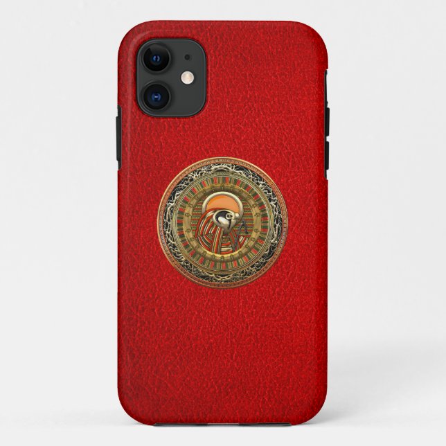 Capa Para iPhone 11 [600] Sol Egípcio Deus Ra (Verso)