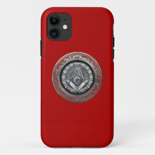 Capa Para iPhone 11 [800] Pedreiro mestre - quadrado & compassos de