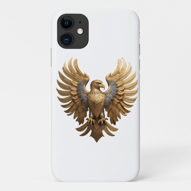 Capa Para iPhone 11 A Águia Real (Verso)