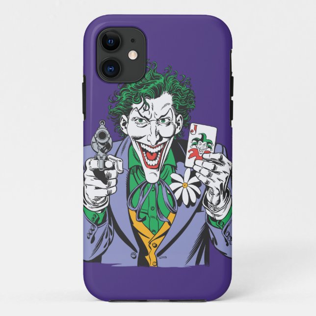 Capa Para iPhone 11 A Arma dos Pontos de Joker (Verso)
