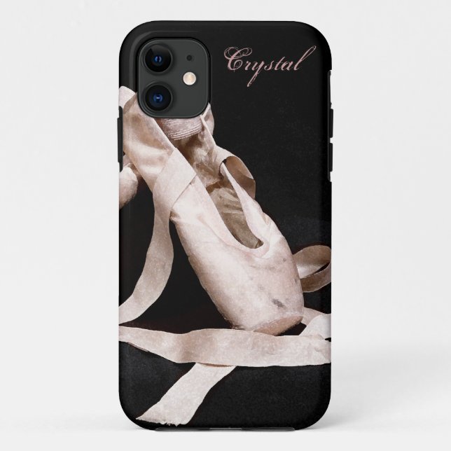 Capa Para iPhone 11 A bailarina calça a caixa de Iphone cinco (Verso)