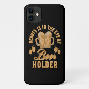 Capa Para iPhone 11 A Beleza Está No Olho Do Detentor De Cerveja