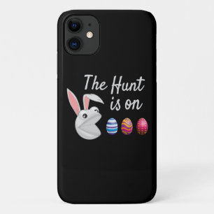 Capa Para iPhone 11 A caça é na Caça de Ovos de Coelhinho da Pásco