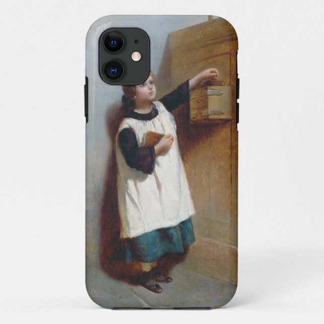 Capa Para iPhone 11 A caixa da coleção (óleo no painel) (Verso)